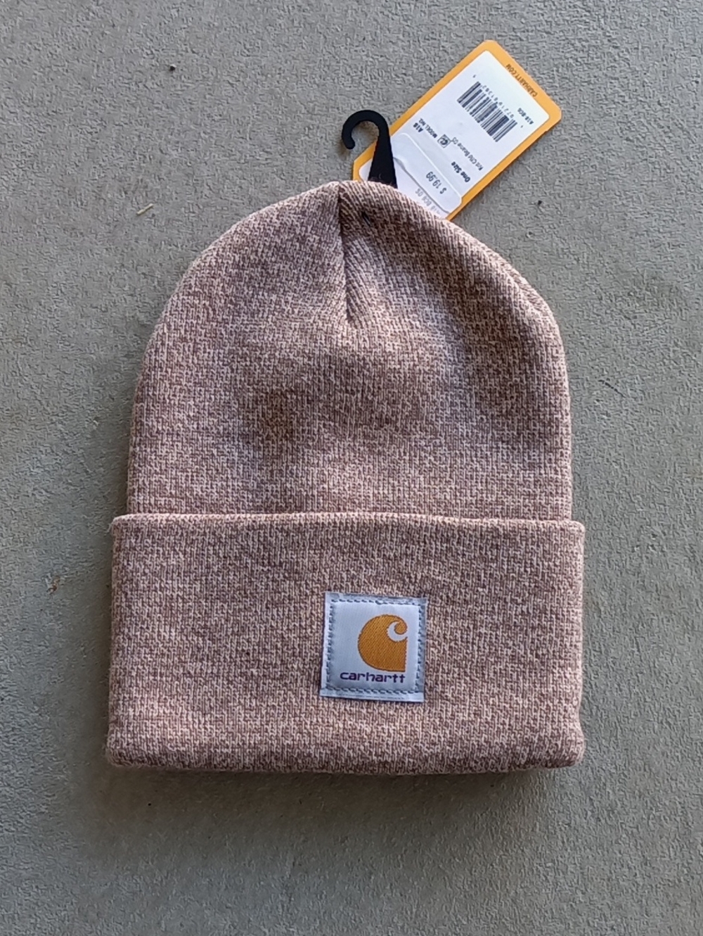 Carhartt Heather Brown Beanie